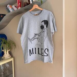 Vintage 1996 Miles Davis Jazz Shirt